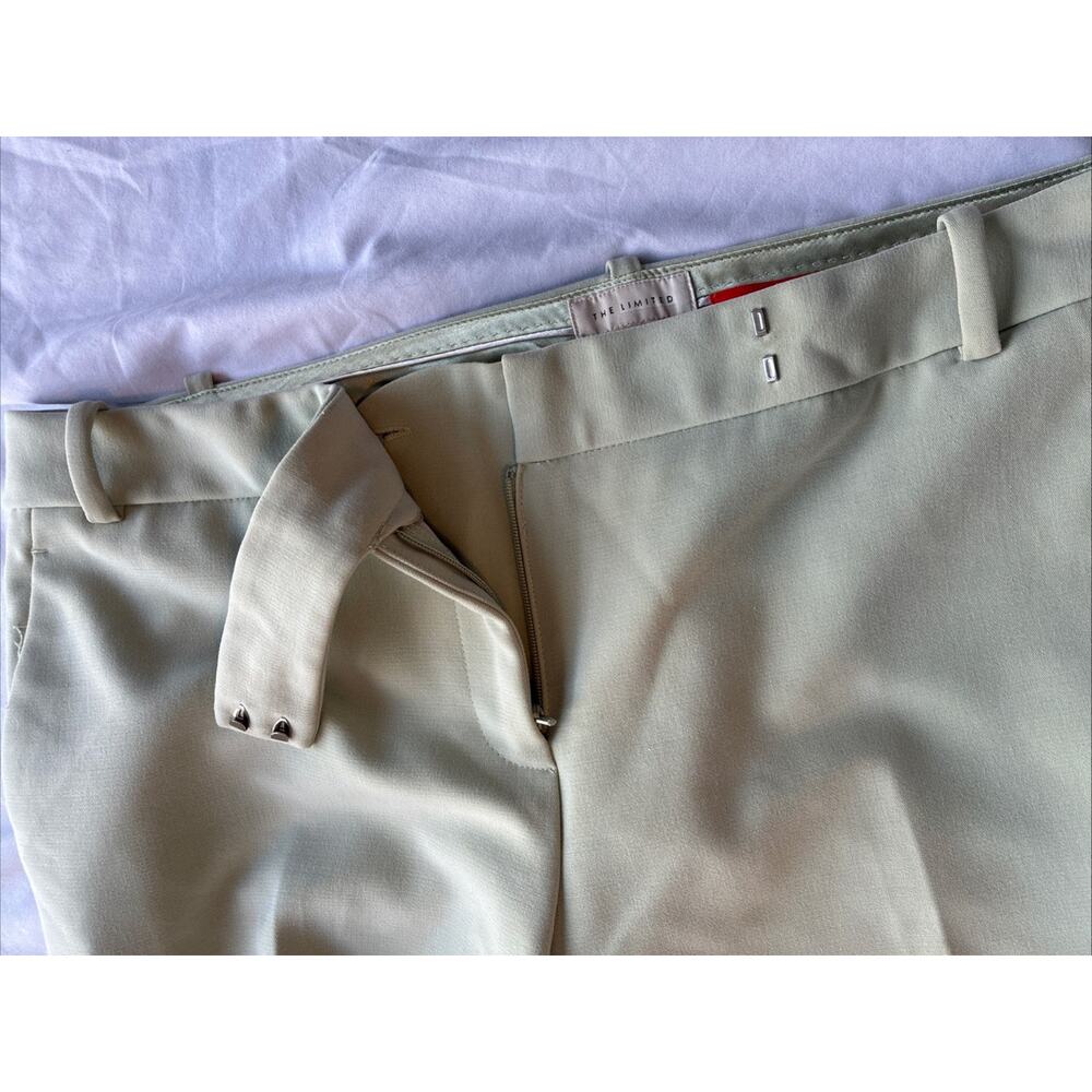 The Limited Scandal Collection Handler Pant Sage Green Sz 12 / Crochet Top L - Picture 6 of 16